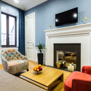 Фотография квартиры Апартаменты D на Рубинштейна с одной спальней №1