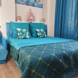 Фотография квартиры Апартаменты Стильные в новом комплексе Арт-Ялта в центре с паркингом