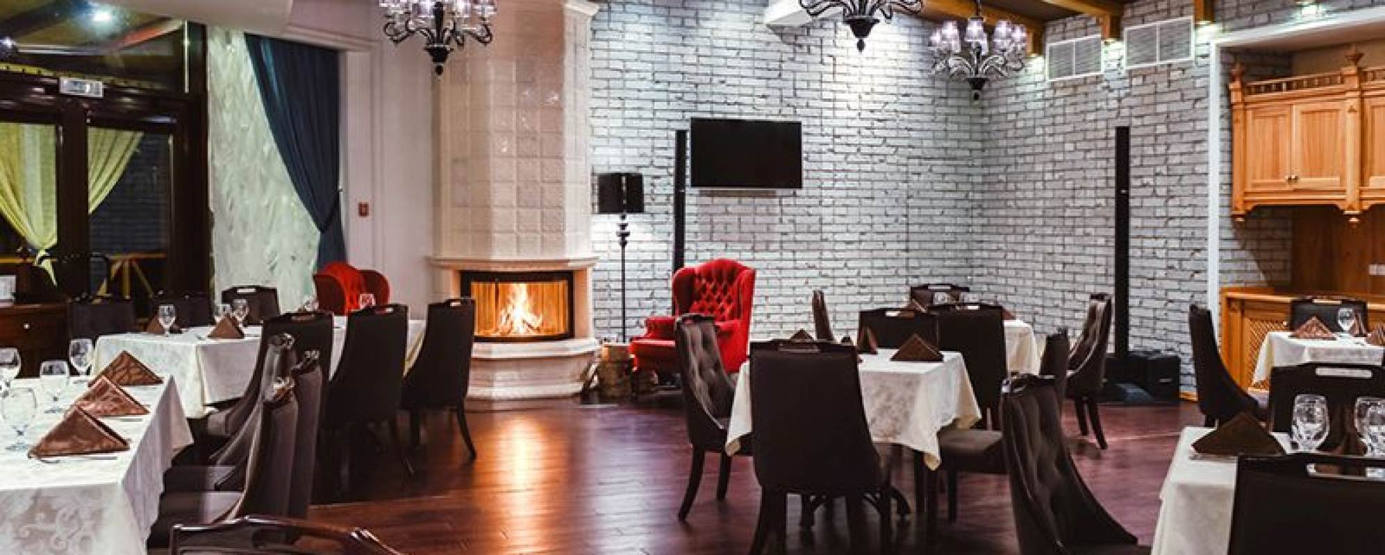 Фотографии банкетного зала Каминный зал