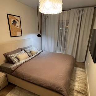 Фотография квартиры Квартира Уютная трешка у Замкового озера в форме гитары