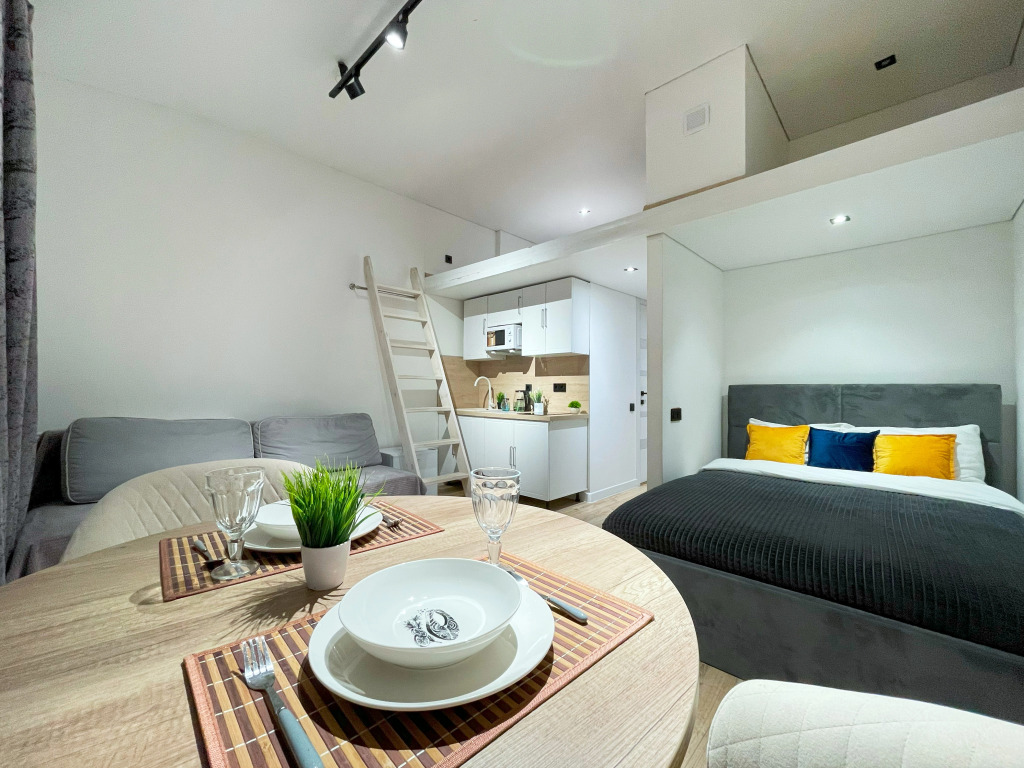 Фотография квартиры Апартаменты Dialog Apart (Платиновая студия)