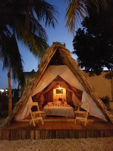Фотография кемпинга El Búho Glamping Bacalar