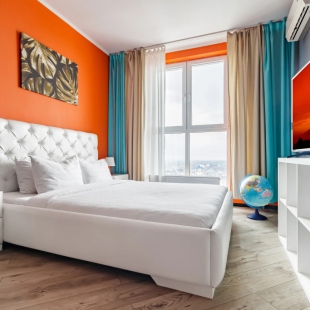 Фотография квартиры Апартаменты с Лучшим Видом на Краснодар. 24 этаж ЖК Большой Lounge балкон и Smart TV