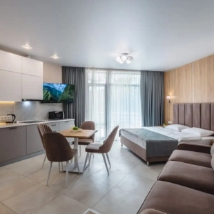 Фотография квартиры Квартира Студия 1 этаж кв. 5 от УК Family Pride Apartments