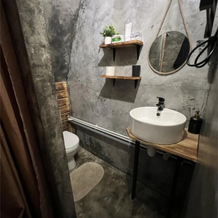 Фотография Коттеджа Домик у реки с горячим чаном