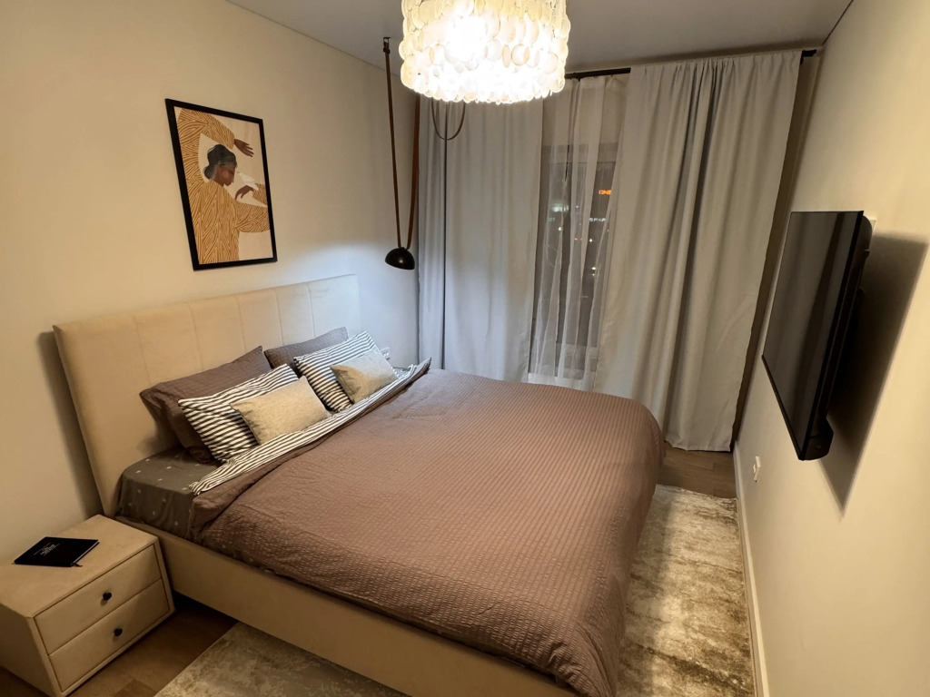 Фотография квартиры Квартира Уютная трешка у Замкового озера в форме гитары