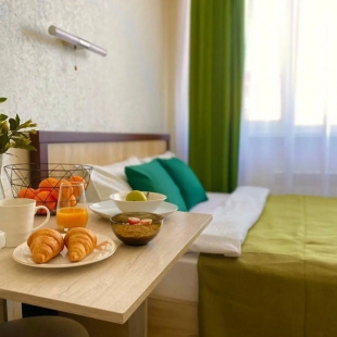 Фотография квартиры Квартира c бaлконoм в цeнтpе Aдлерa в ЖК Близнецы