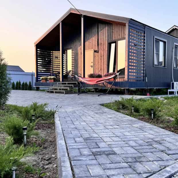 Фотографии Коттеджа 
            Частный дом Уютный дом в стиле барнхаус, с сауной, недалеко от реки