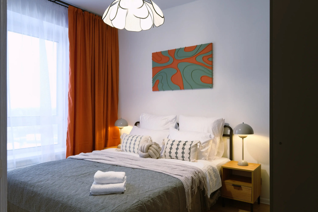 Фотография квартиры Апартаменты Soul 2к с Современным Стильным Интерьером в Новом ЖК