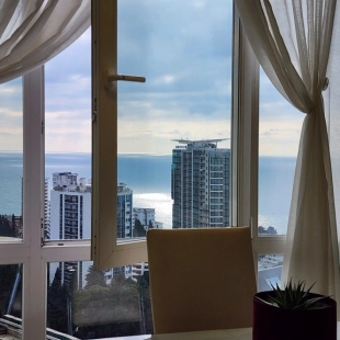 Фотография квартиры Апартаменты с Видом на Море в Центре Сочи для Отдыха с Семьей