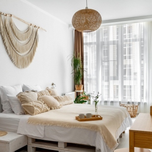 Фотография квартиры Апартаменты Дизайнерские Апартаменты в Стиле Бохо от Home Group apartments