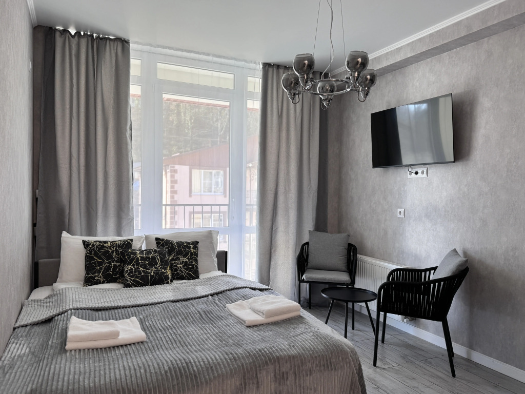 Фотография квартиры Апартаменты Студия для Двоих с Балконом в ЖК Монако