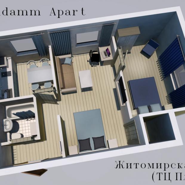 Фотографии квартиры
Апартаменты двухкомнатные Штайндамм