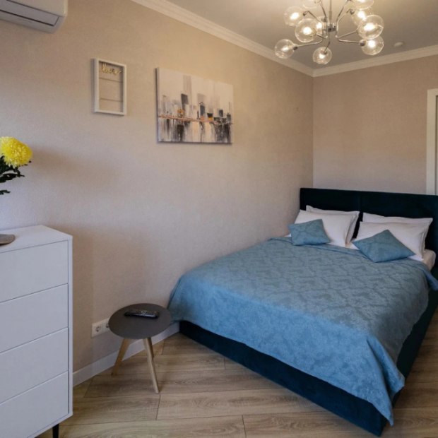 Фотографии квартиры 
            Апартаменты Двухкомнатные апартаменты с балконом в Светлана-парк