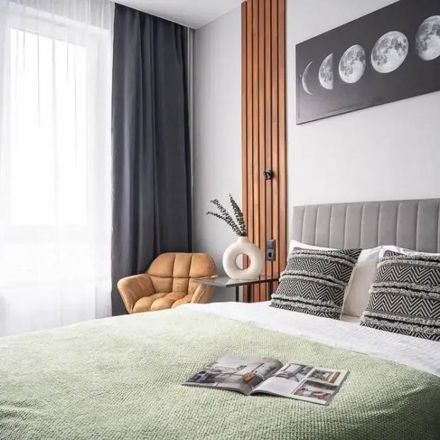 Фотографии квартиры 
            Апартаменты Eclipse от Сети Good Vibes Apartments