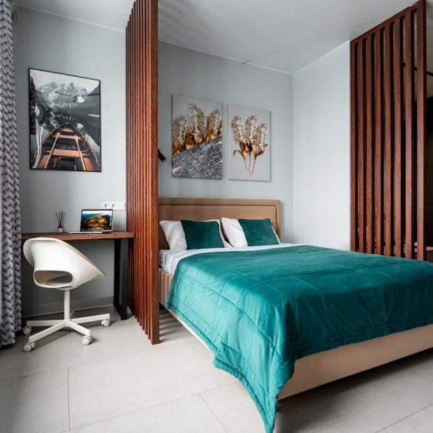 Фотографии квартиры 
            Апартаменты ЖК Sky Skolkovo 481K