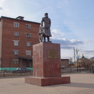 Фотография достопримечательности Памятник Первому поселенцу ямщику Кабакову