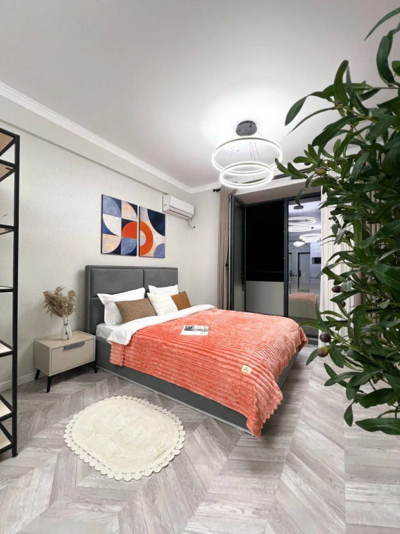 Фотография квартиры Апартаменты Современная уютная студия с панорамным видом на Ташкент