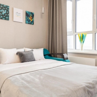 Фотография квартиры Sunmarine apartments (Санмарин апартментс) на улице Мосфильмовская