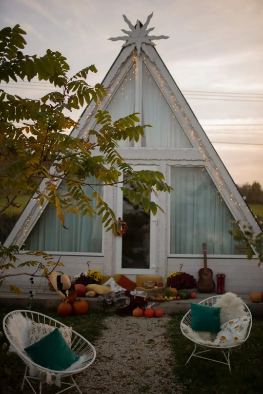 Фотография Коттеджа Частный дом Уютный домик A-Frame 2