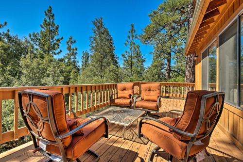 Фотографии гостевого дома 
            Pine Mountain Club Cottage with Wraparound Deck!