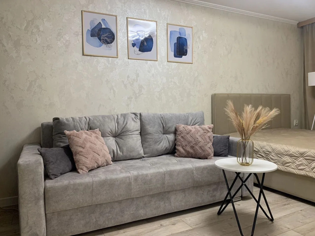 Фотография квартиры Квартира Однокомнатная Стильная и Уютная  в г. Тюмень Рядом ТЦ Кристалл Гипермаркет Лента