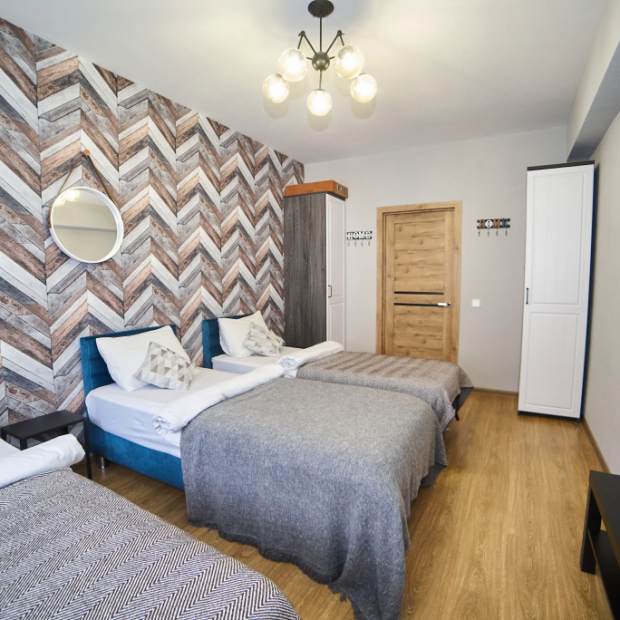 Фотографии квартиры 
            Апартаменты Семейные с Видом на Массив Горы Аибга