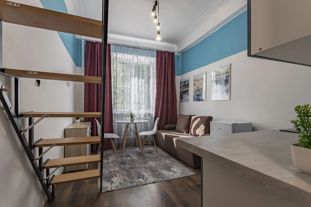 Фотография квартиры Апартаменты Лофт 4 около ТЦ Этажи