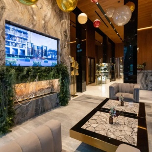 Фотография квартиры Апартаменты с бассейном и собственным пляжем в центральном районе Адлера