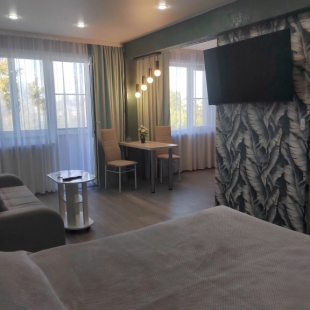 Фотография квартиры Квартира Чистая, уютная студия Люкс рядом с вокзалом ж/д  для отдыха и времяпровождения