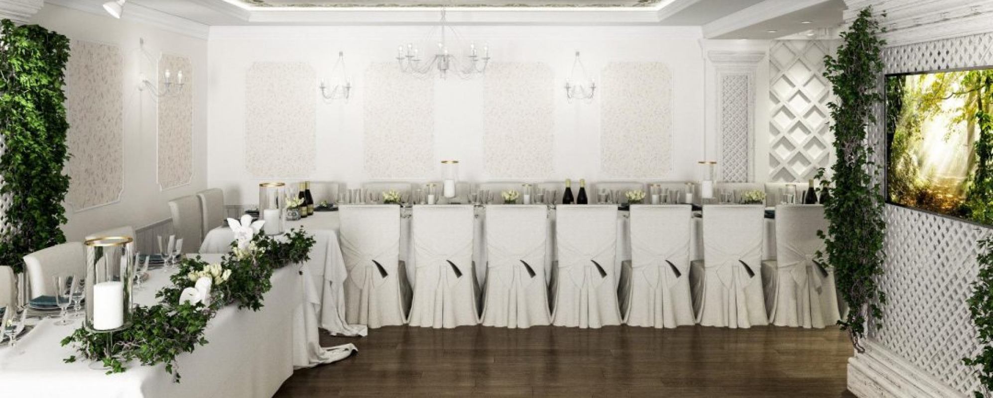 Фотографии банкетного зала Белый зал
