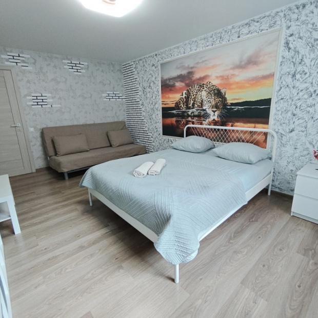 Фотографии квартиры 
            Апартаменты на Индустриальной 1Б/3А