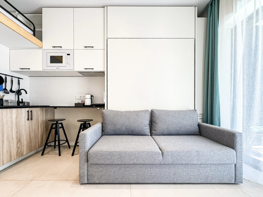 Фотография квартиры Квартира Студия Лагуна в ЖК Россиянка с Пляжем и Бассейном