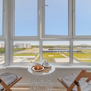 Фотография квартиры Апартаменты "Билет в Париж" рядом с парком Галицкого. Сеть Мята