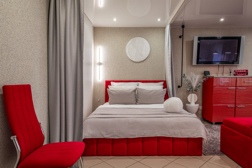 Фотография квартиры Квартира Red Bus Apartment na Mira