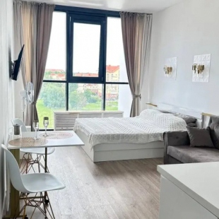 Фотография квартиры Квартира Бело-золотая Студия