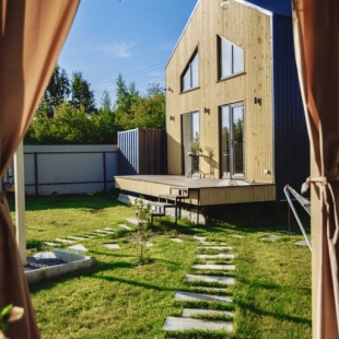 Фотография Коттеджа Частный дом Барнхаус Около Озера