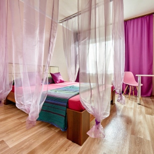 Фотография квартиры Квартира Евродвушка на 17 этаже в ЖК Солнечный город на 5 человек по адресу Николая Островского 93Б