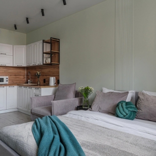 Фотография квартиры Апартаменты VEROM  с видовым балконом рядом с ВГАУ