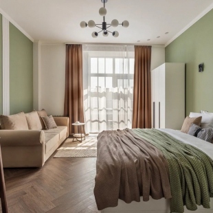 Фотография квартиры Квартира JN Apartments Дизайнерская Видовая Студия с Балконом