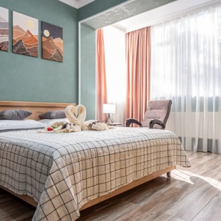 Фотография квартиры Апартаменты Премиум с Красивым Видом у Реки от Квартирукинг