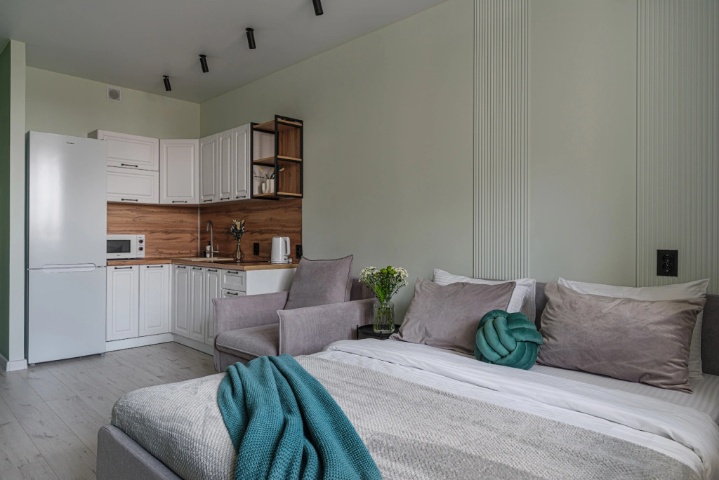 Фотография квартиры Апартаменты VEROM  с видовым балконом рядом с ВГАУ