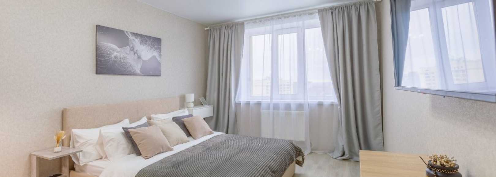 Фотография квартиры Апартаменты Уютные Апарты RentPlaza с Красивым Видом