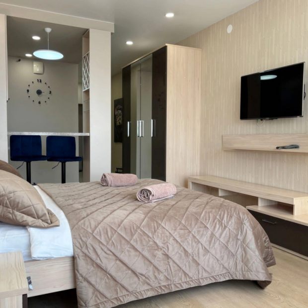 Фотографии квартиры 
            Апартаменты Золотое Сечение Люкс 4