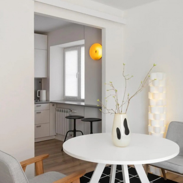 Фотографии квартиры 
            Апартаменты Душевно Рент на улице Октябрьская 32