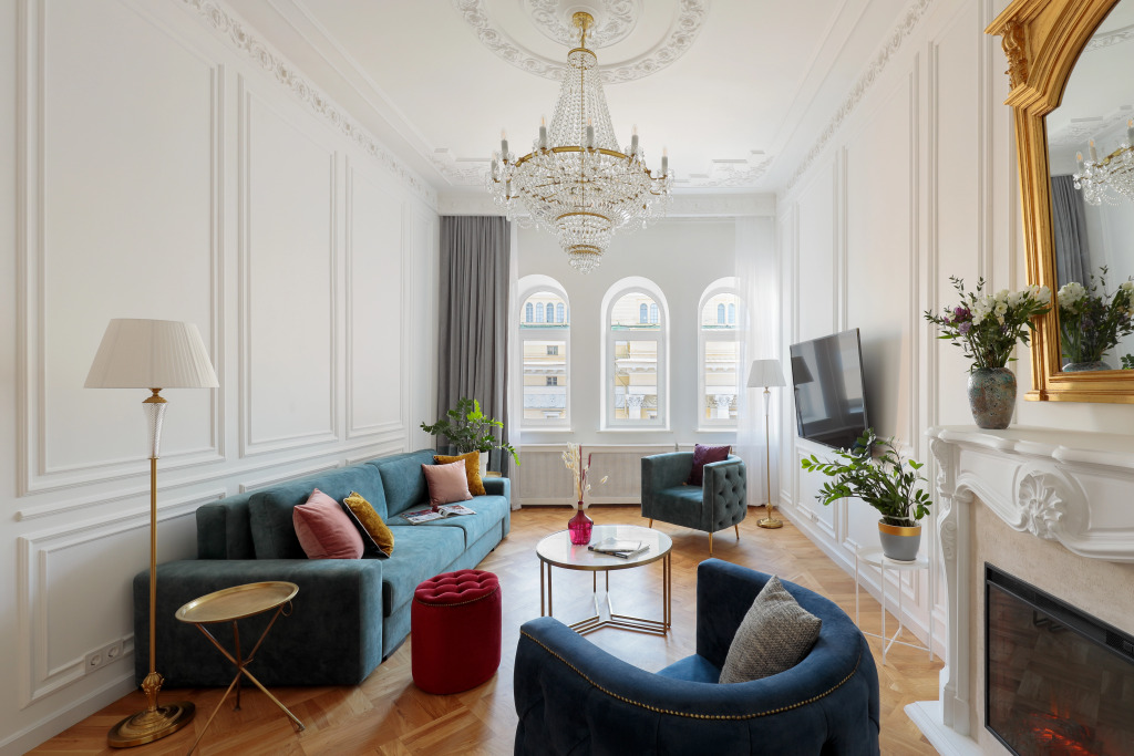 Фотография квартиры Апартаменты Minin Apartments с видом на Александринский Театр 130 кв.м.