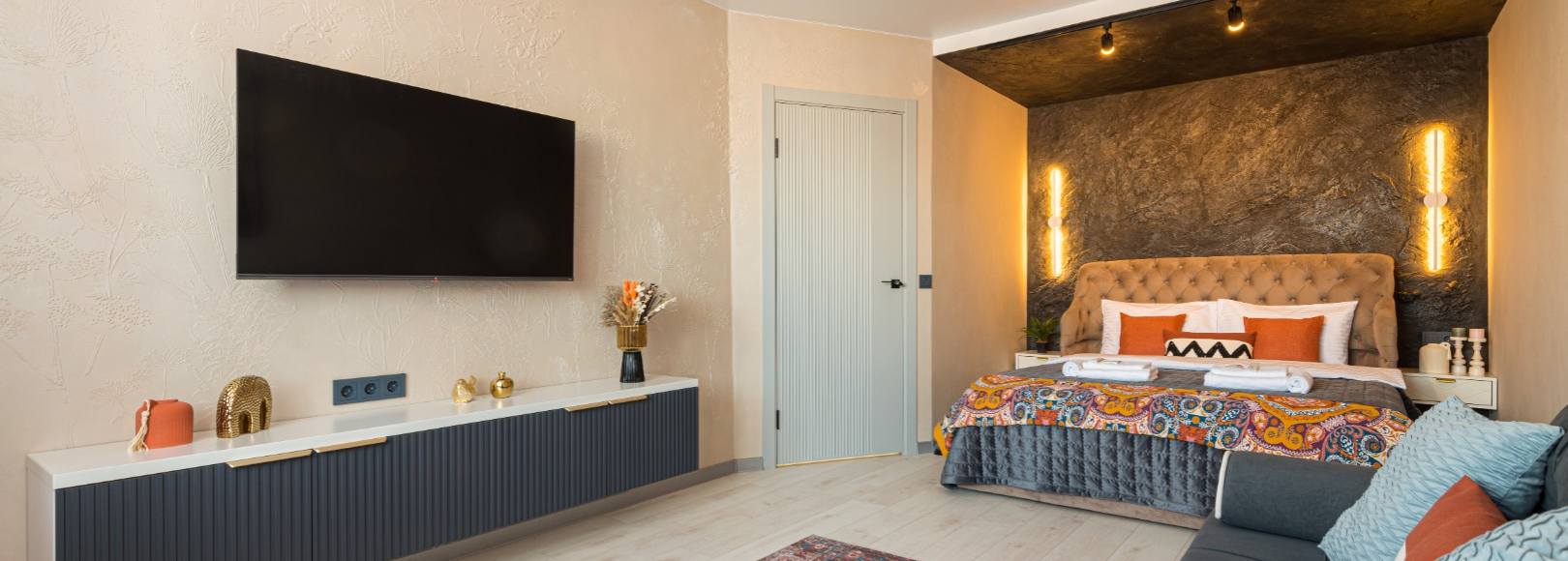 Фотография квартиры Уютная 1-комнатная квартира в самом центре на Н.Рождественского 1 RentAp