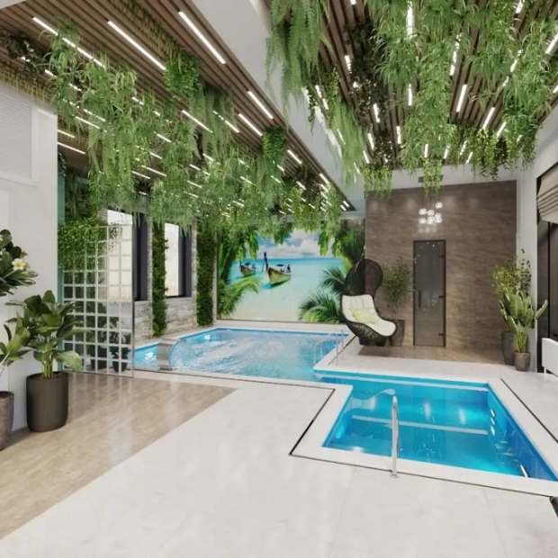 Фотографии квартиры 
            Апартаменты 2-к с услугами спа-комплекса 60 м