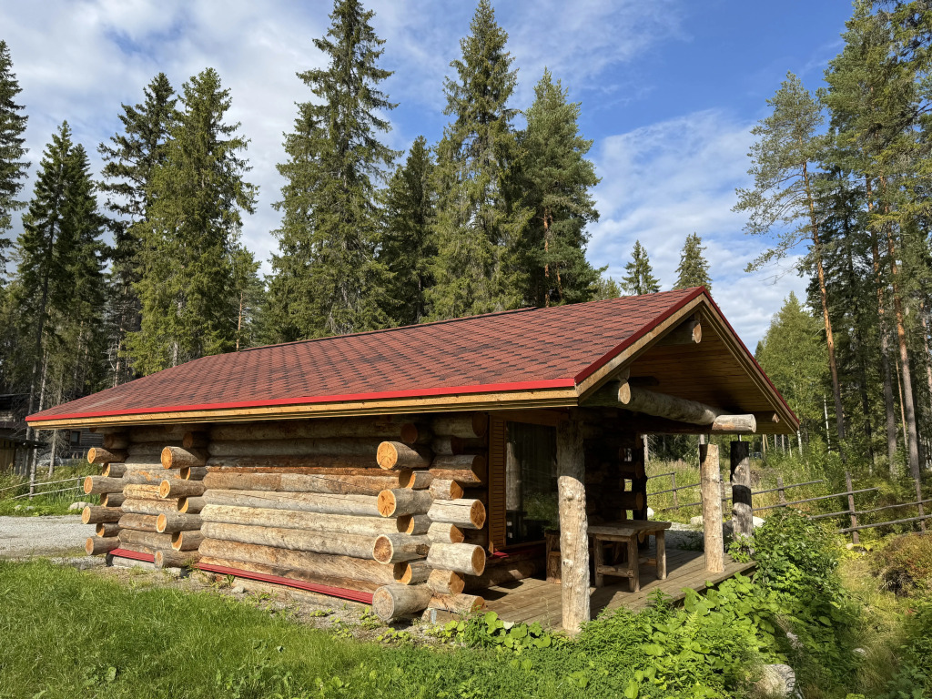 Фотография Коттеджа Коттедж Карелия Медвежка с Видом во Внутренний Двор