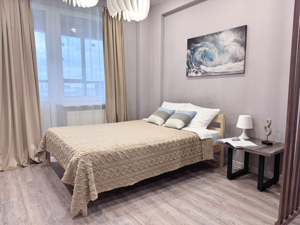 Фотография квартиры Квартира Уютная 1-к квартира в ЖК "Алые паруса"